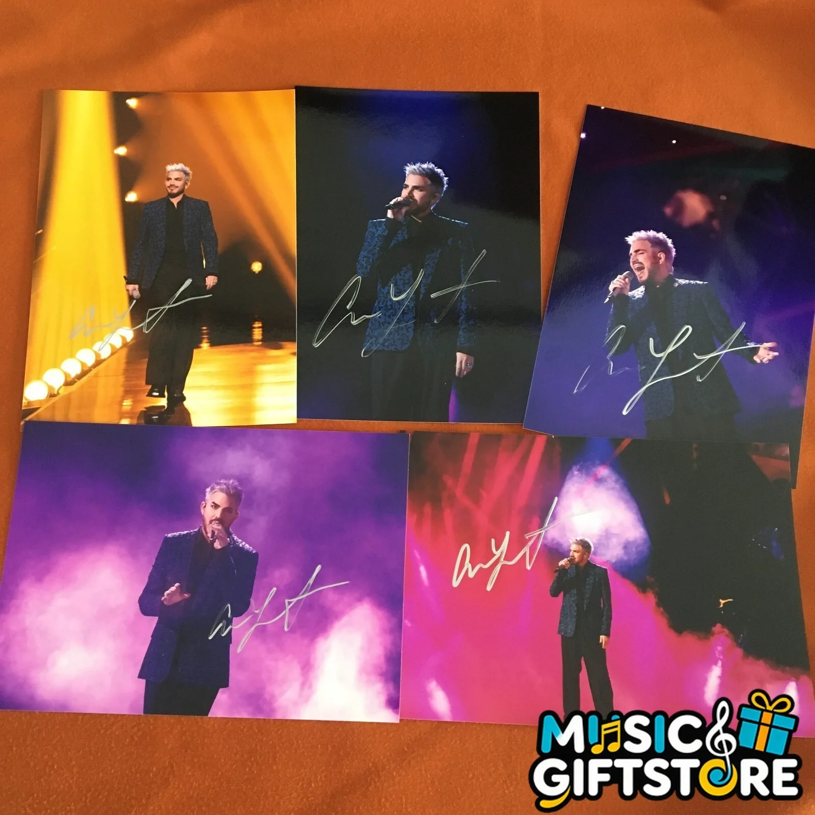 Singer 2024 Adam Lambert Autographed Signed Photo Music Show Collectibles A #MUG, изображение 2