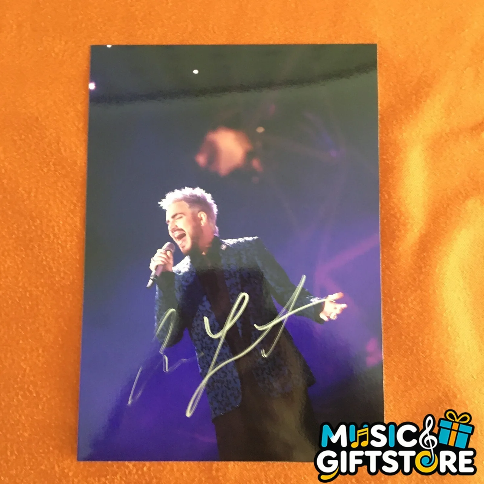 Singer 2024 Adam Lambert Autographed Signed Photo Music Show Collectibles A #MUG, изображение 4