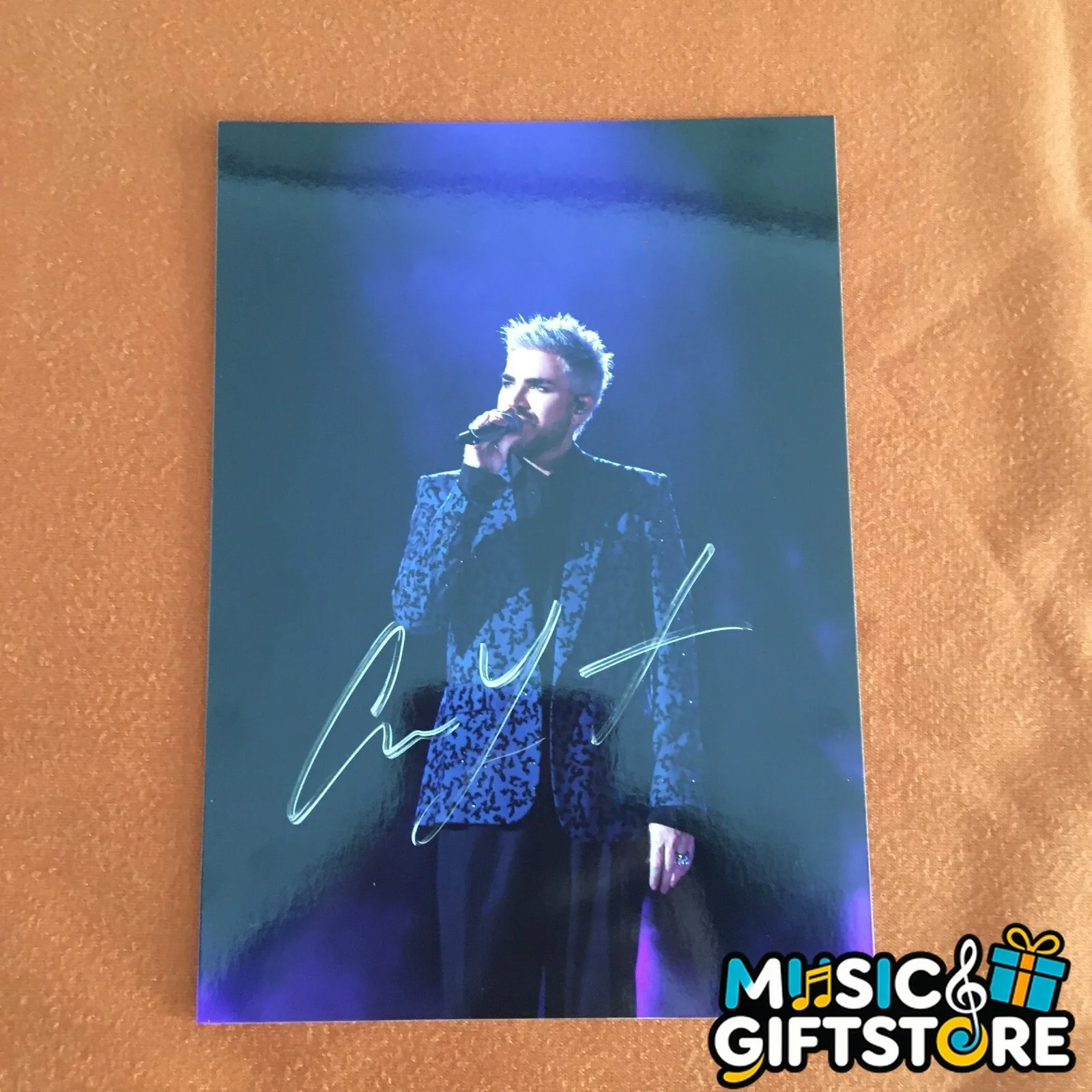 Singer 2024 Adam Lambert Autographed Signed Photo Music Show Collectibles A #MUG, изображение 5