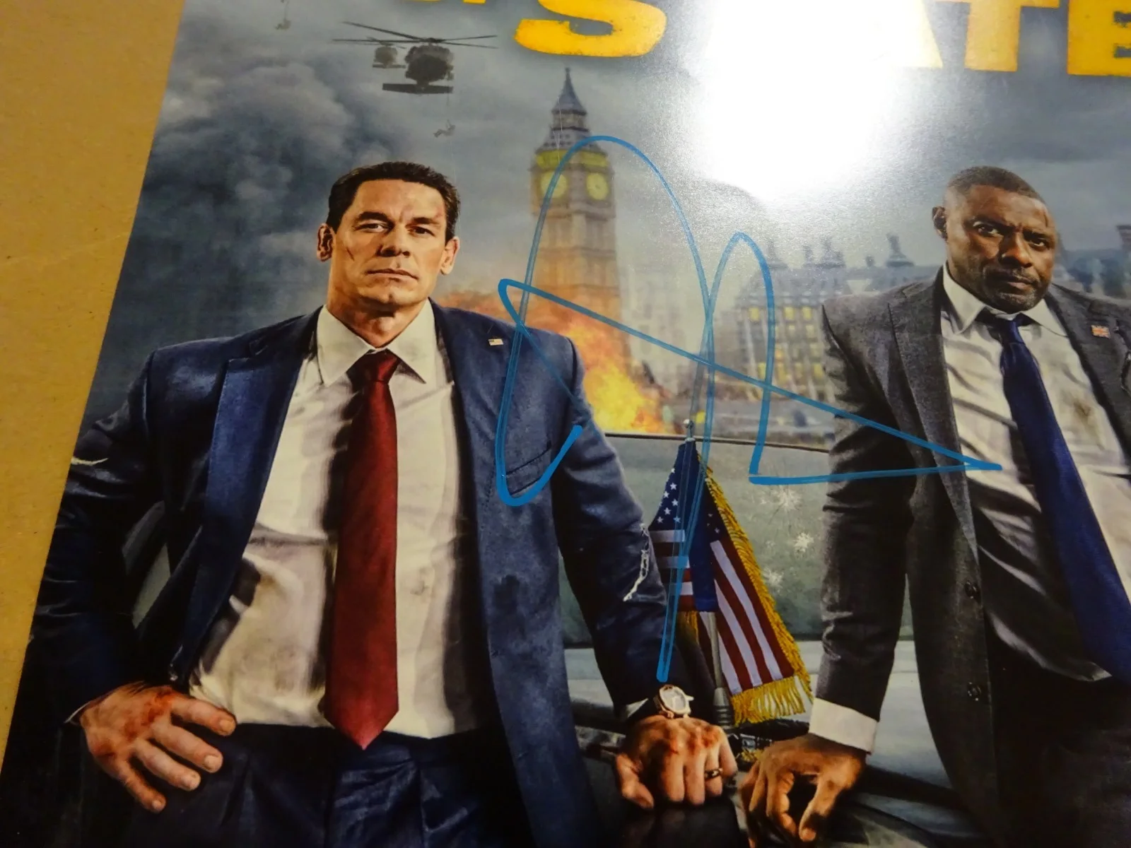 John Cena, Idris Elba, Priyanka Chopra — Heads Of State 12"x18" Signed by John Cena, Idris Elba, Priyanka Chopra BAS COA, изображение 5