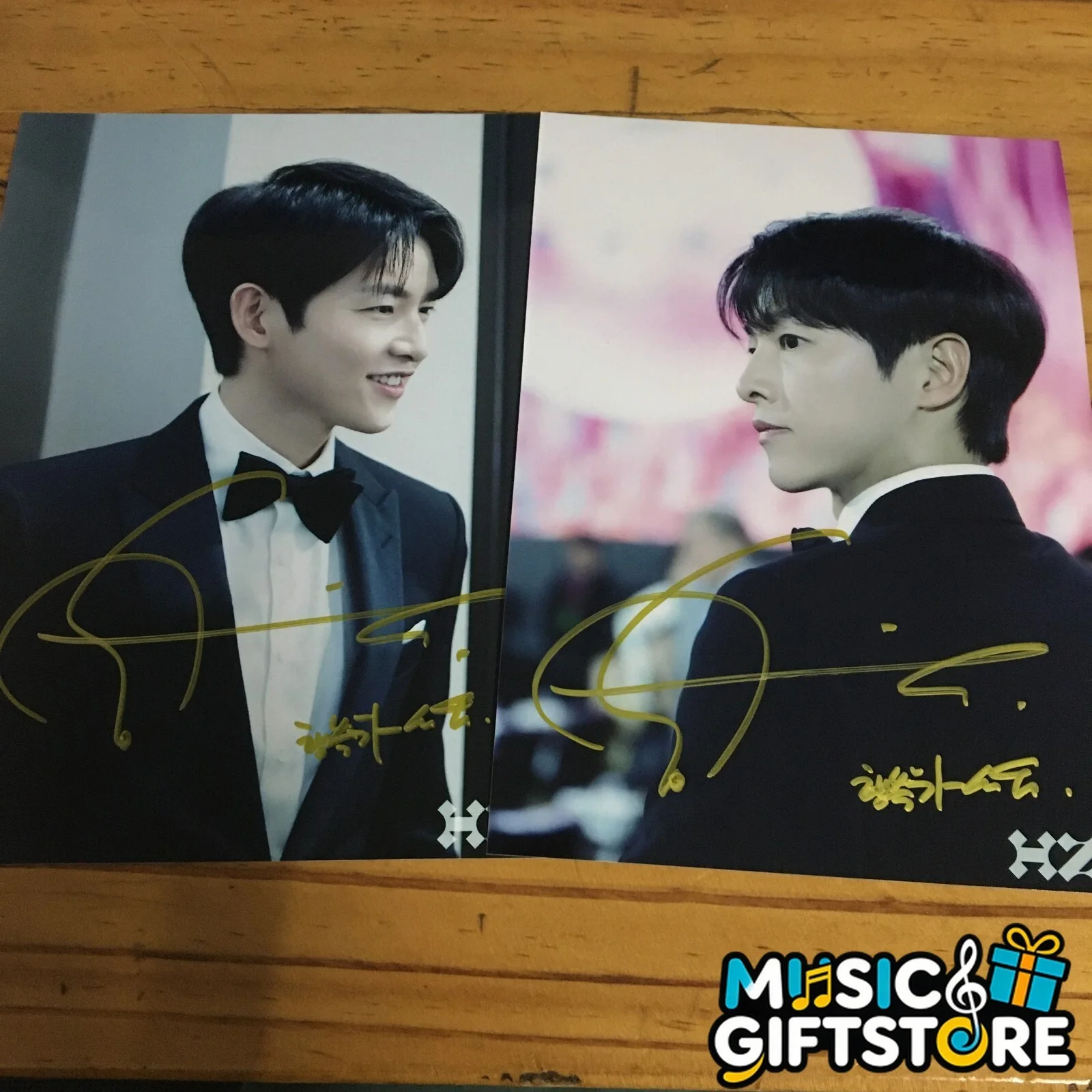 Song Joong Ki Photo Autographed Signed K-POP Collection Limited 4*6 2024B #MUGS, изображение 2
