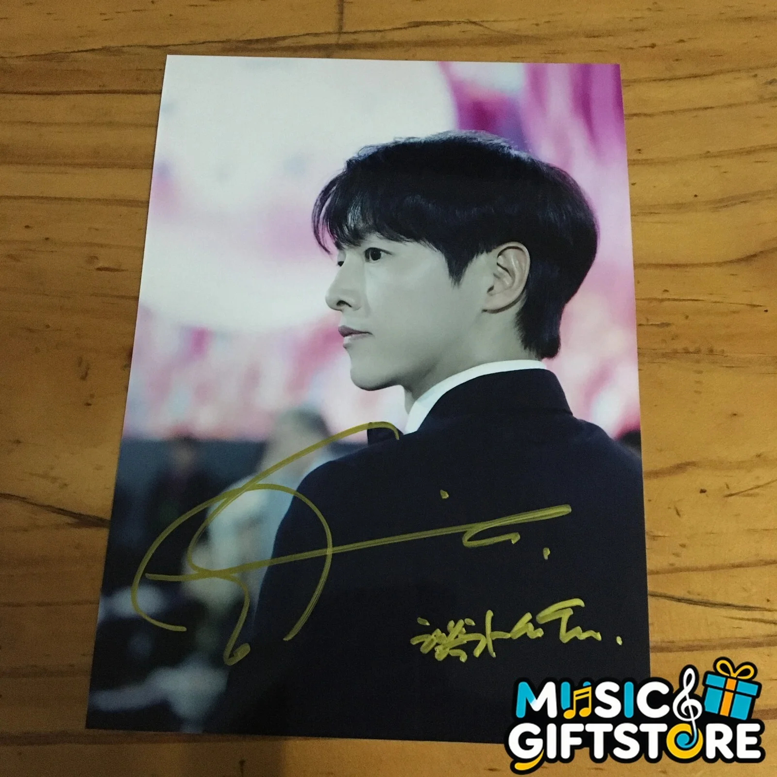 Song Joong Ki Photo Autographed Signed K-POP Collection Limited 4*6 2024B #MUGS, изображение 3