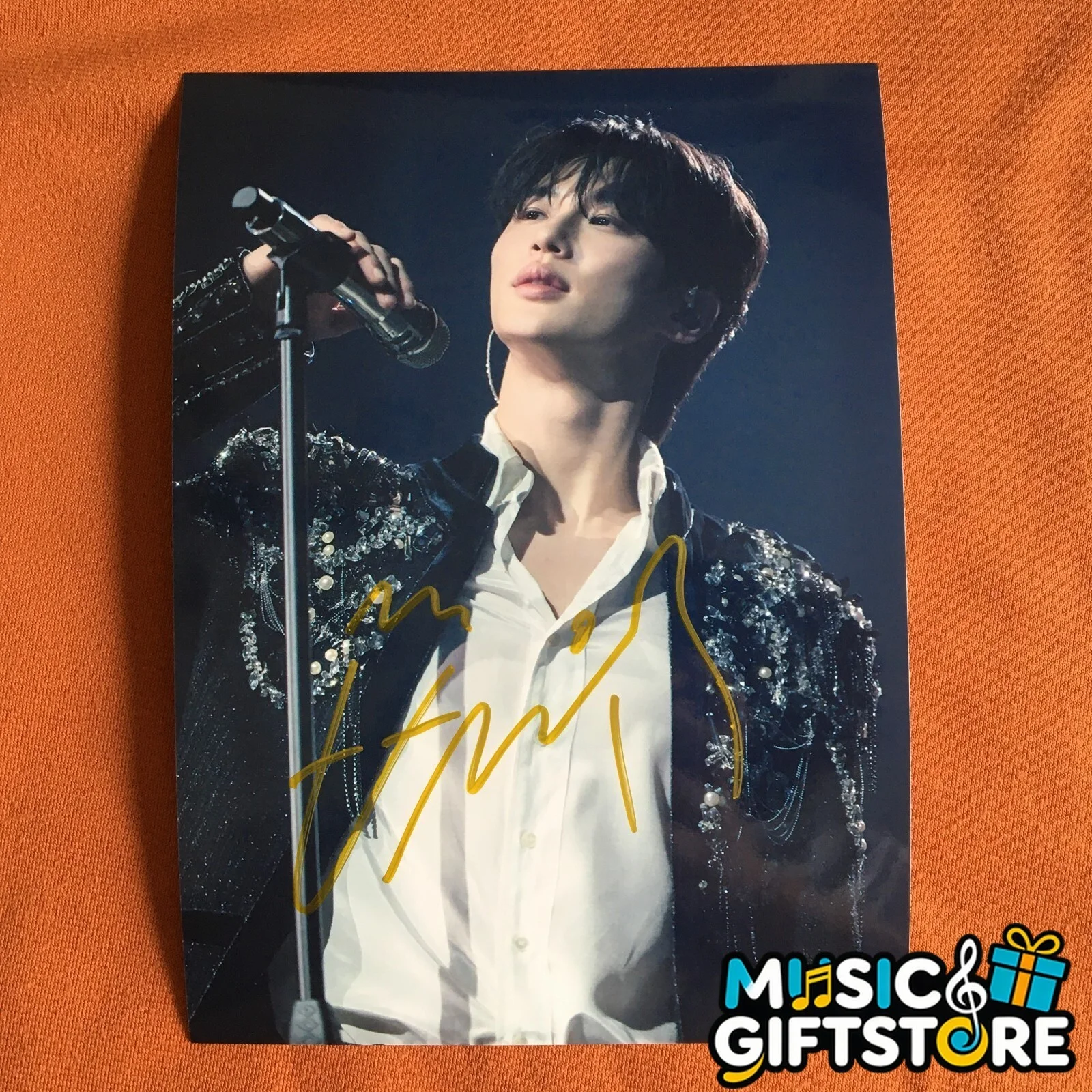 Lovely Runner Byeon Woo-Seok Signed Autographed Photo 4*6 2024AA #MUGS, изображение 5