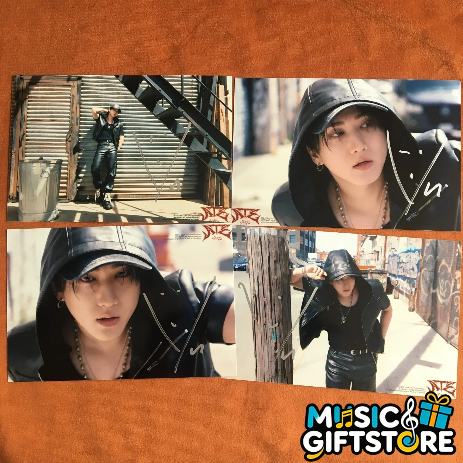 Stray Kids SKZ Chang-Bin Photo ATE Autographed Signed K-POP Collection 2024 #MUG, изображение 2