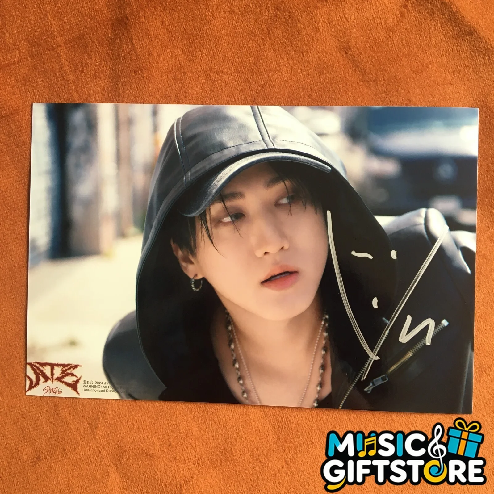 Stray Kids SKZ Chang-Bin Photo ATE Autographed Signed K-POP Collection 2024 #MUG, изображение 4