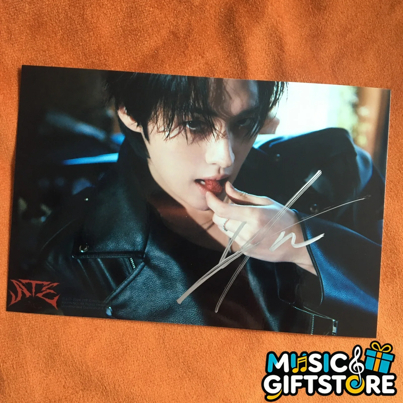 Stray Kids SKZ LEE KNOW Photo ATE Autographed Signed K-POP Collection 2024 #MUGS, image 3