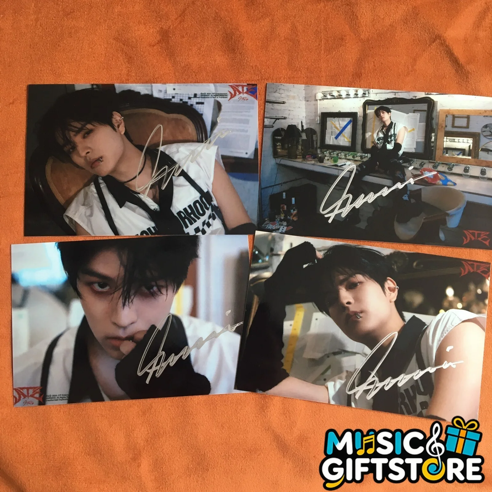 Stray Kids Kim Seung-min Photo ATE Autographed Signed K-POP Collection 2024 #MUG, image 2