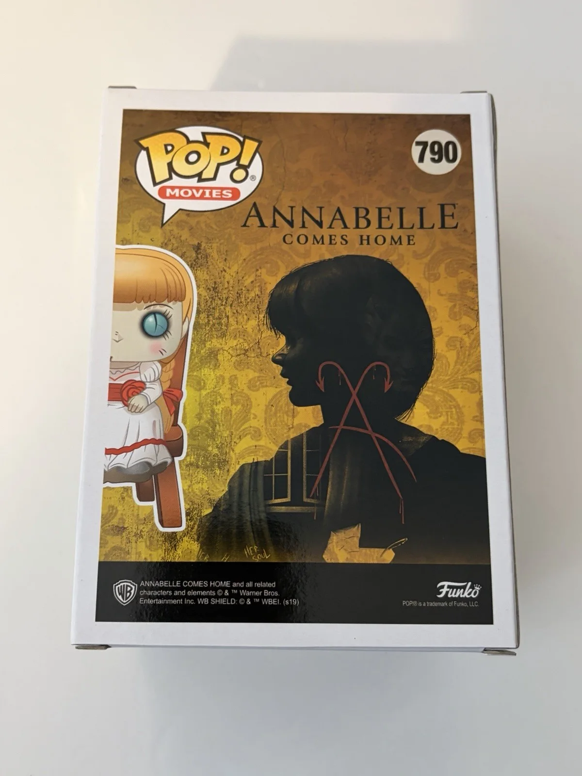 Samara Lee — Samara Lee Signed Funko Pop Annabelle Comes Home # 790 OC COA Autographed Orange, изображение 3