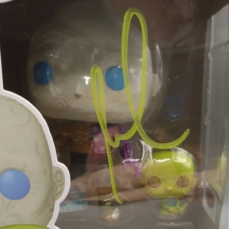 Eric Jacobsen — Eric Jacobson Signed Autographed Metamorpho Funko Pop #586 COA #3014586 AUTO, image 3