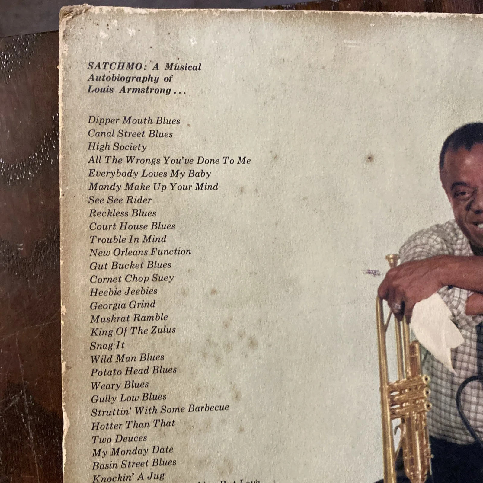 LOUIS ARMSTRONG SIGNED "Satchmo" Music Autobiography Vinyl 4xLP Box Set, изображение 5