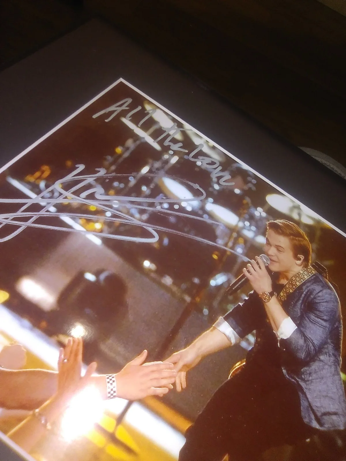 HUNTER HAYES PSA®AUTOGRAPHED -8X10-#AB26950, image 2
