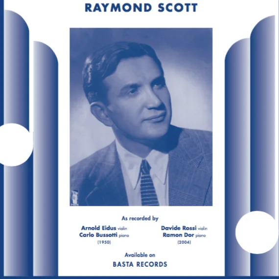 RAYMOND SCOTT - Am Composer 1940 Signed Paramount Stage Door Autograph book page, image 4