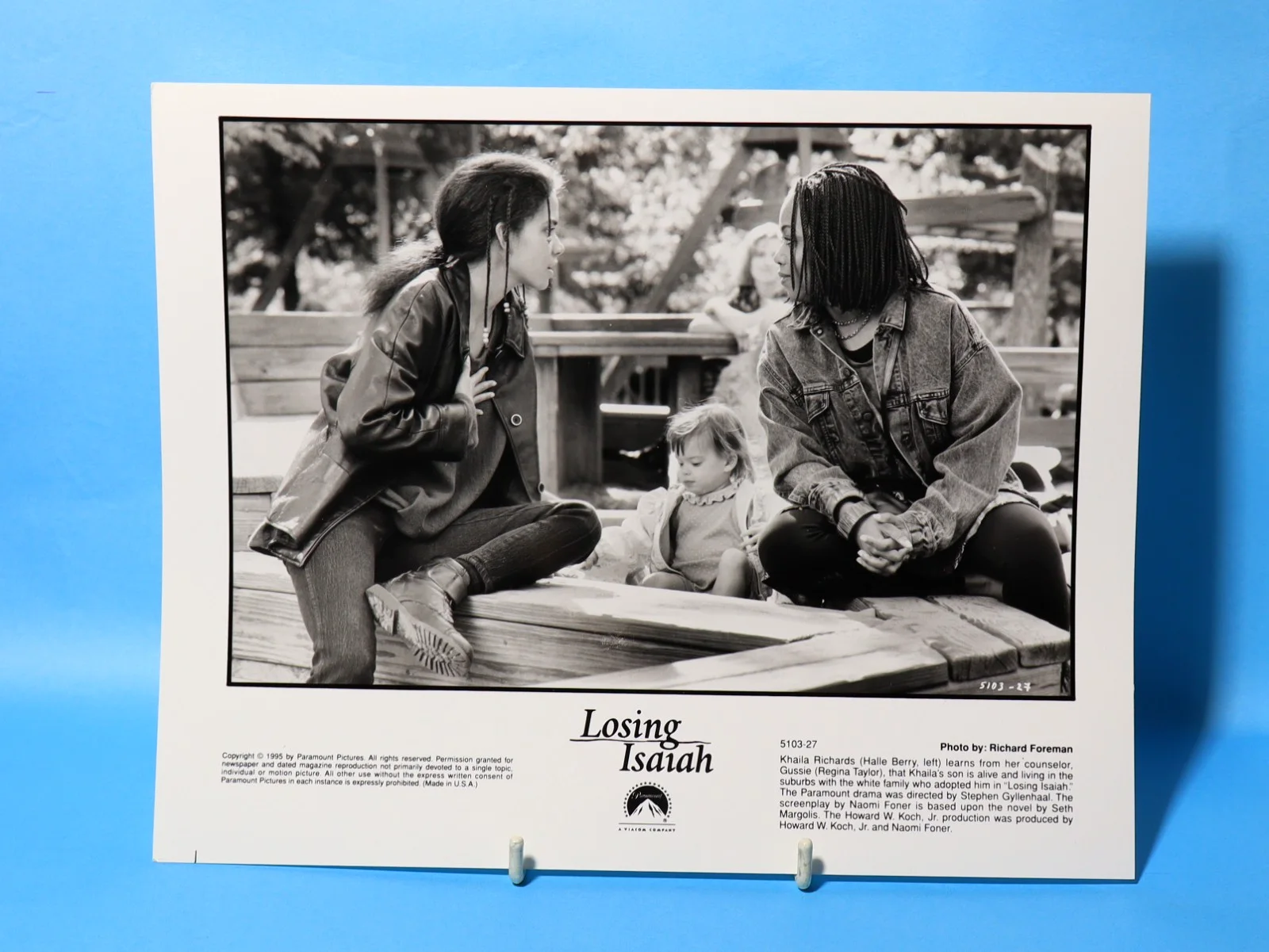 13 x 1995 Losing Isaiah Movie Scenes Original B&W Photo's Paramount 10x8", изображение 5