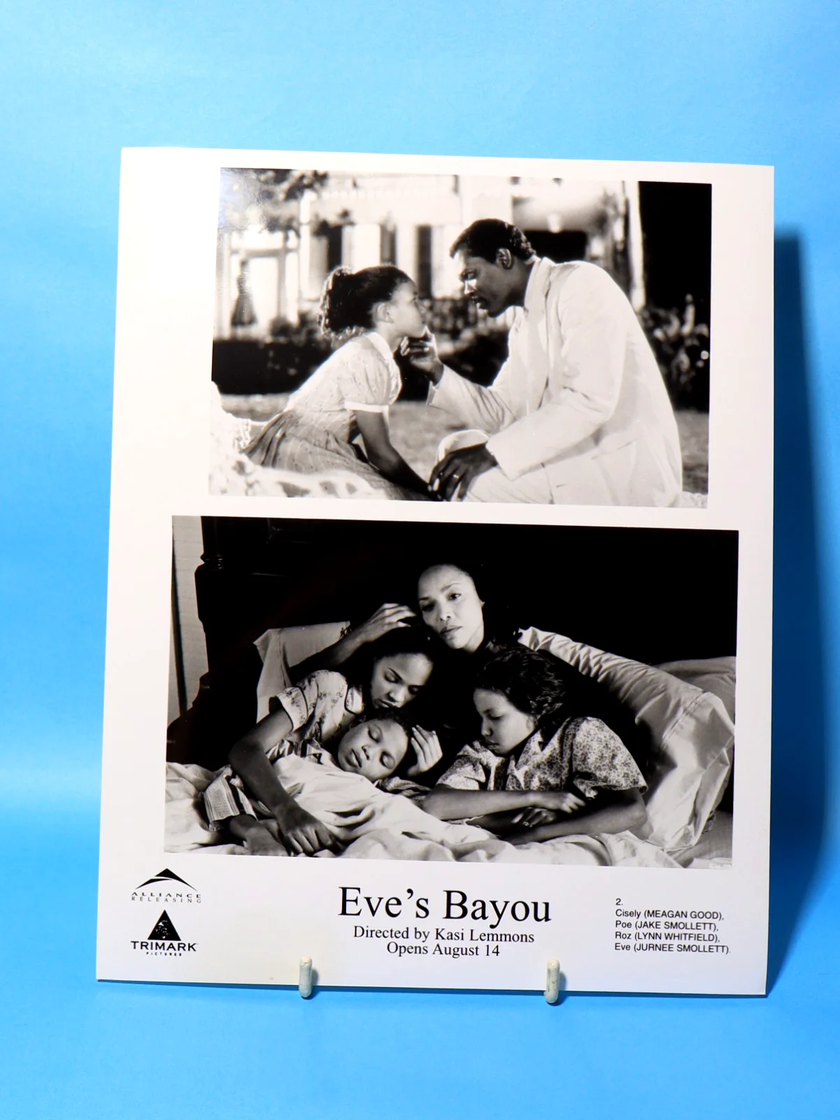 5 x 1997 Eve's Bayou Film Scenes Original B&W Photographs Trimark Pictures 10x8", изображение 2