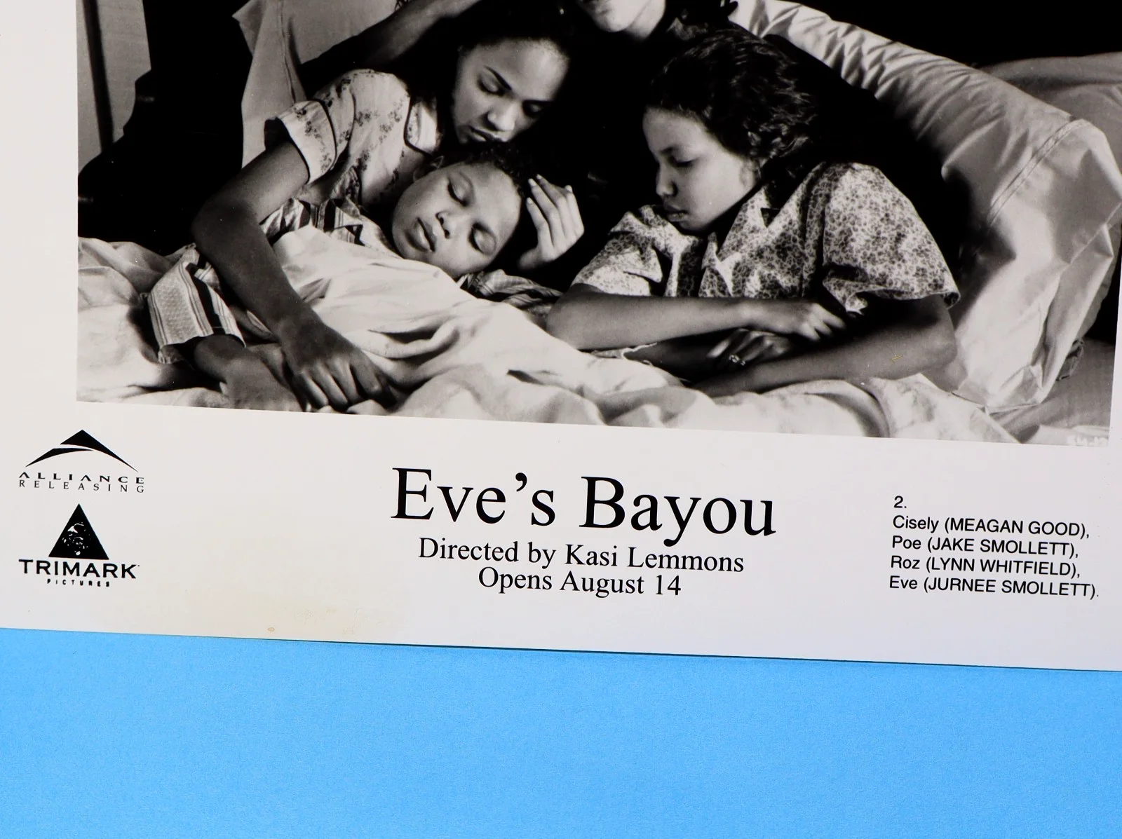 5 x 1997 Eve's Bayou Film Scenes Original B&W Photographs Trimark Pictures 10x8", изображение 3