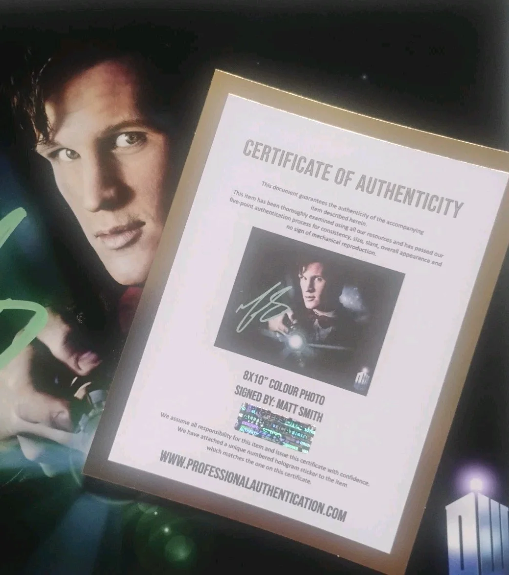 Matt Smith Hand Signed Autograph 8x10 Photo COA Doctor Who NO US TARIFFS, изображение 4