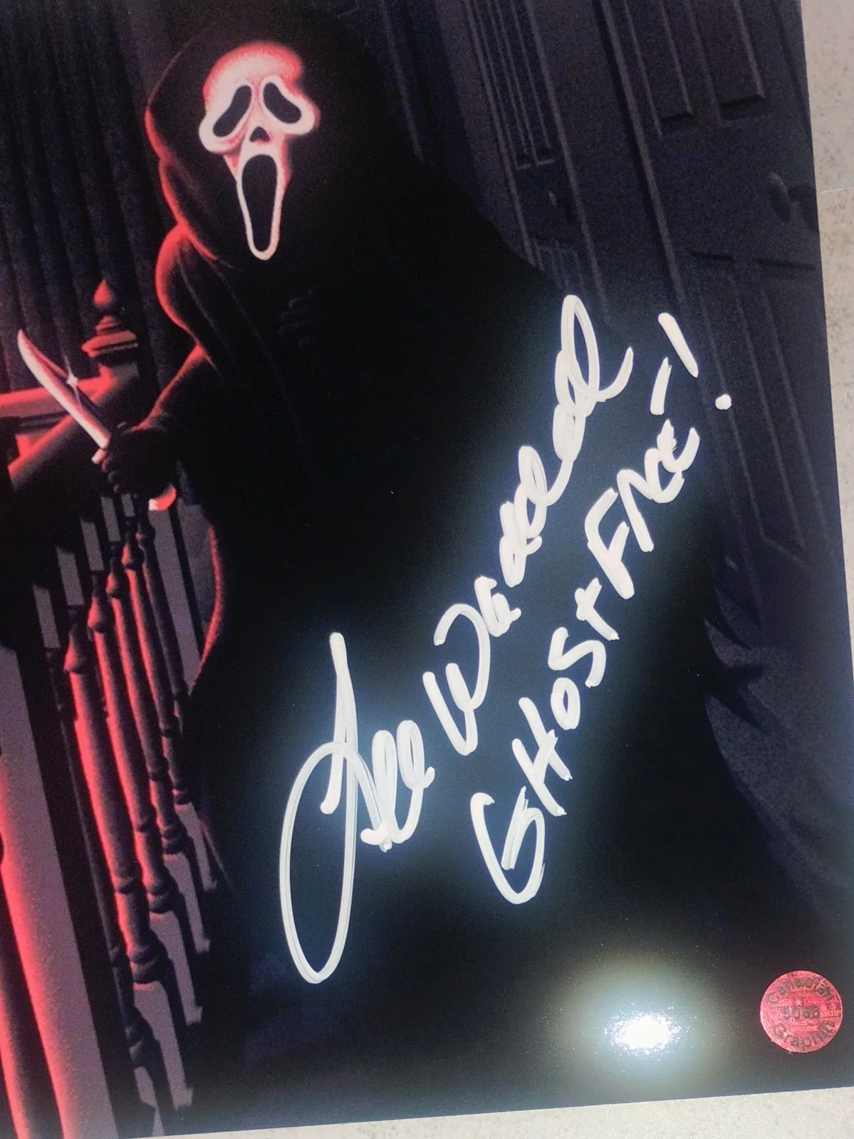 Roger L Jackson & Lee Waddell Hand Signed 8x10 Photo COA Scream NO US TARIFFS, изображение 4