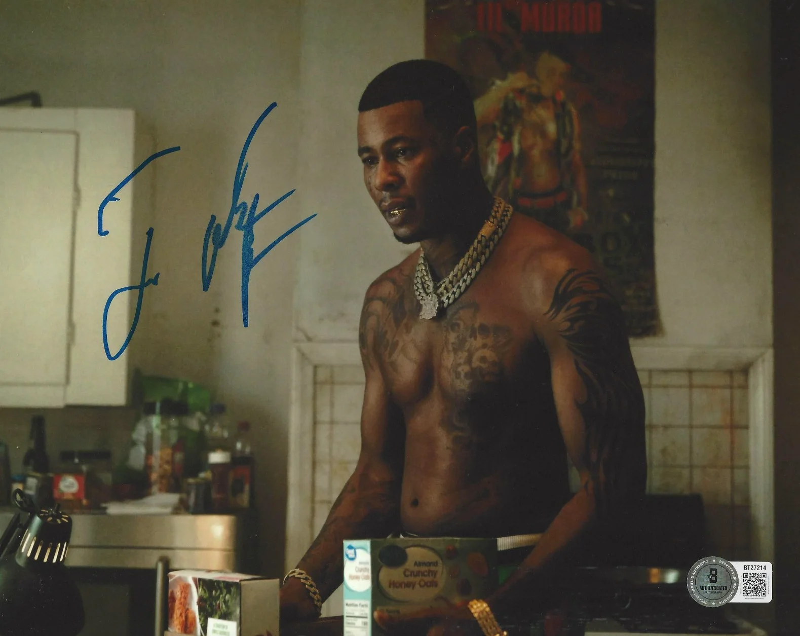 J. ALPHONSE NICHOLSON SIGNED 'P-VALLEY' LIL MURDA 8x10 PHOTO BECKETT BAS COA, изображение 2