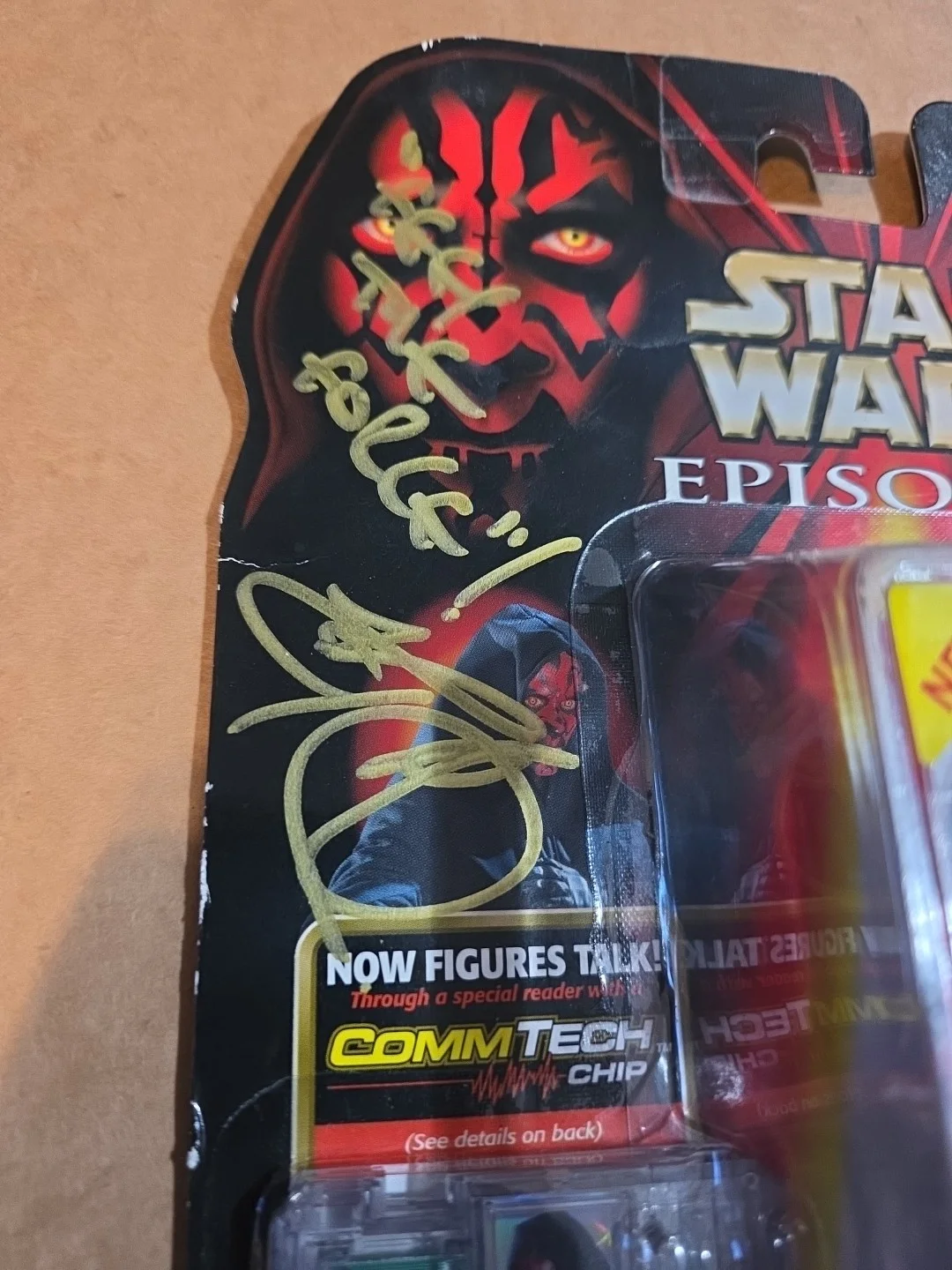 ray park — Ray Park Signed Star Wars Darth Maul Figure, image 2