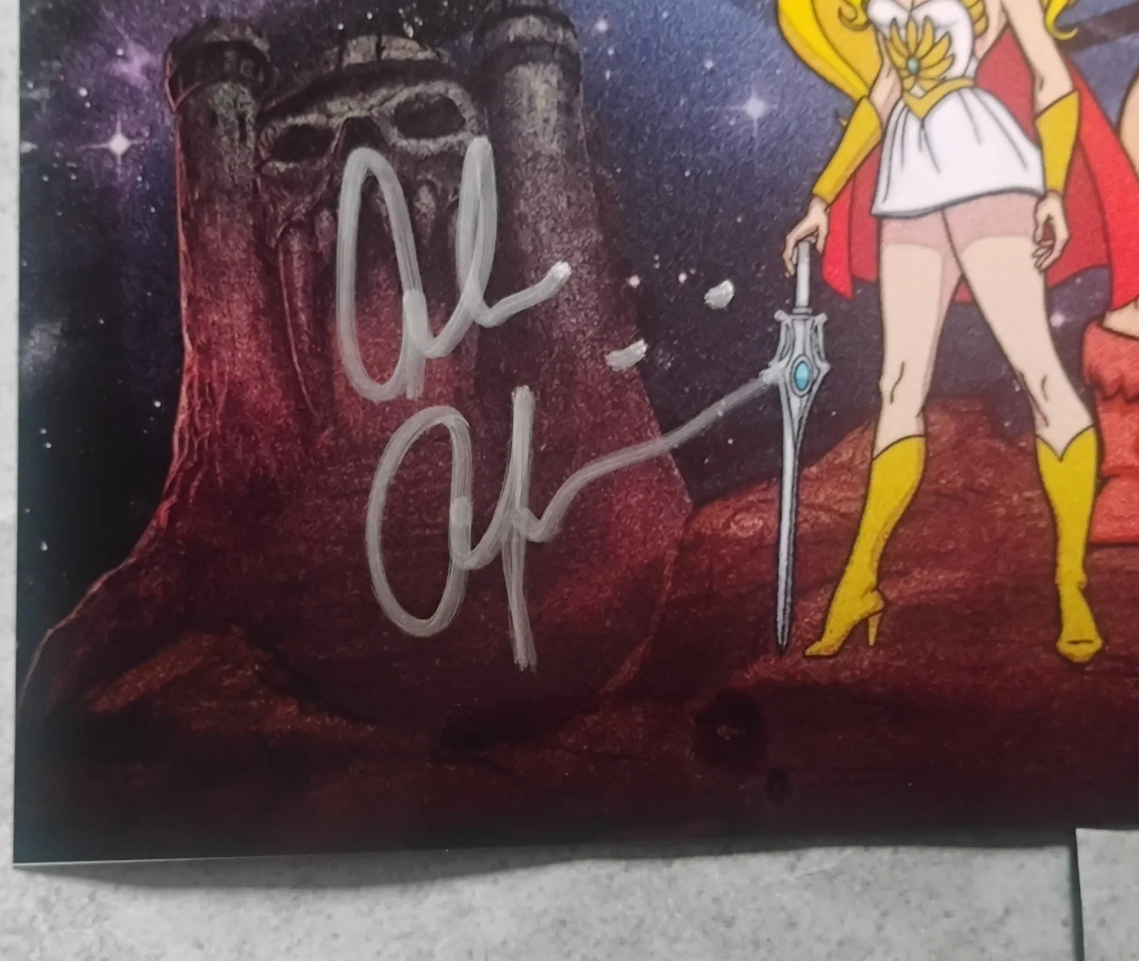 Alan Oppenheimer Hand Signed Autograph 8x10 Photo COA Skeletor NO US TARIFF, изображение 3
