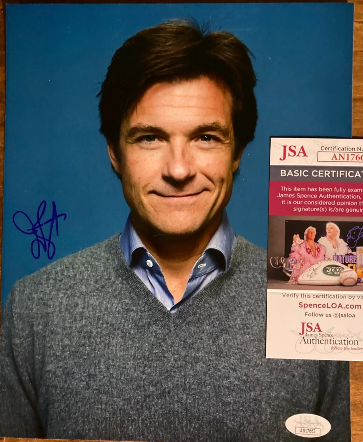 Jason Bateman — Jason Bateman Signed 8x10 Photo JSA Certified Clean Auto Ozark Arrested Dev, image 2