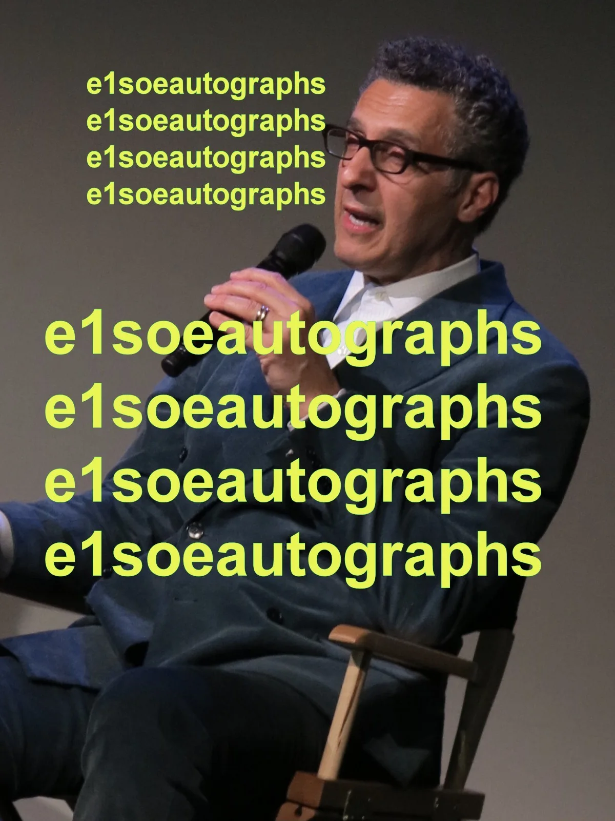 john turturro — John Turturro signed Woody Allen' Fading Gigolo 8x10 photo in person. Proof, изображение 2