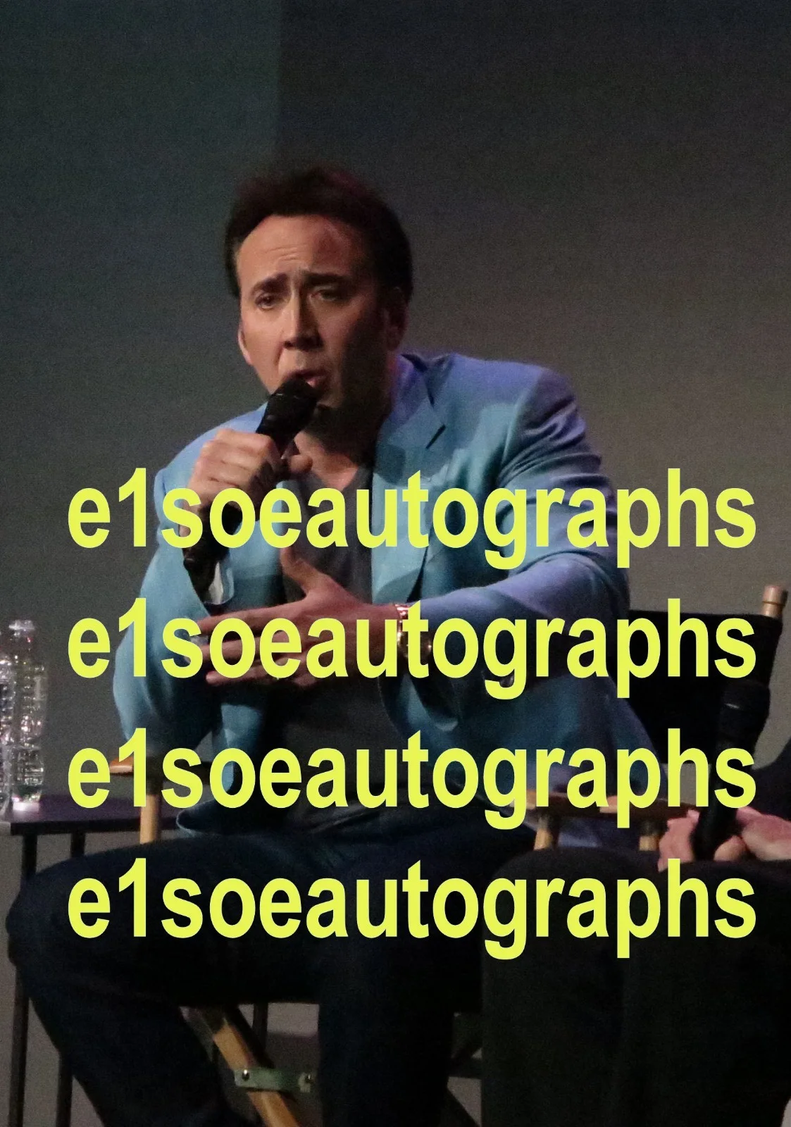 Nicolas Cage — Nicolas Cage signed 8x10 photo - In Person Photo Proof - Joe, National Treasure, изображение 5