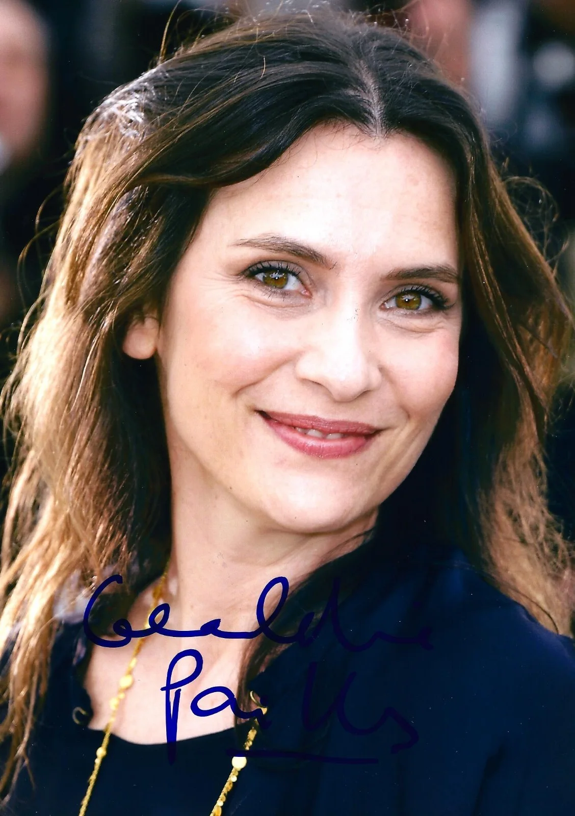 Geraldine Pailhas — Geraldine Pailhas signed 8x10 photo - Photo Proof - Don Juan, Jeune & Jolie