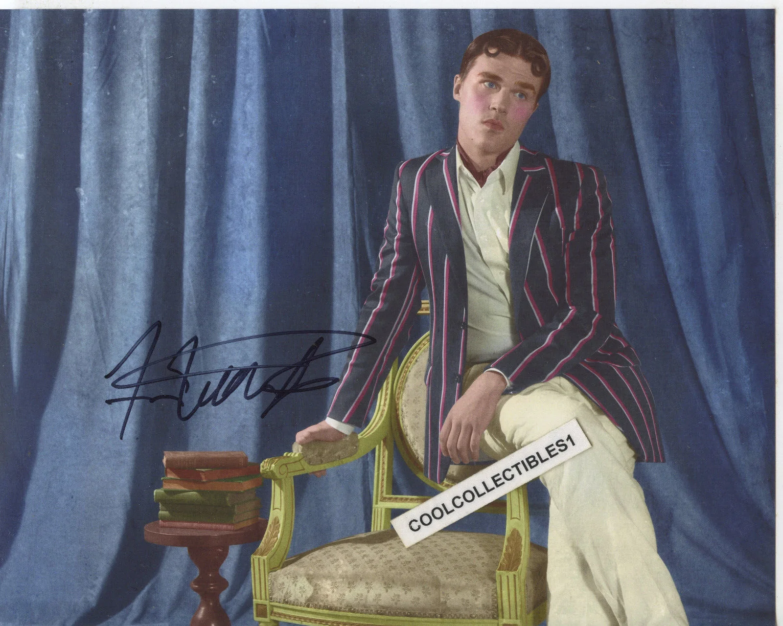 FINN WITTROCK — FINN WITTROCK "AMERICAN HORROR STORY" IN PERSON SIGNED 8X10 COLOR PHOTO 2 COA