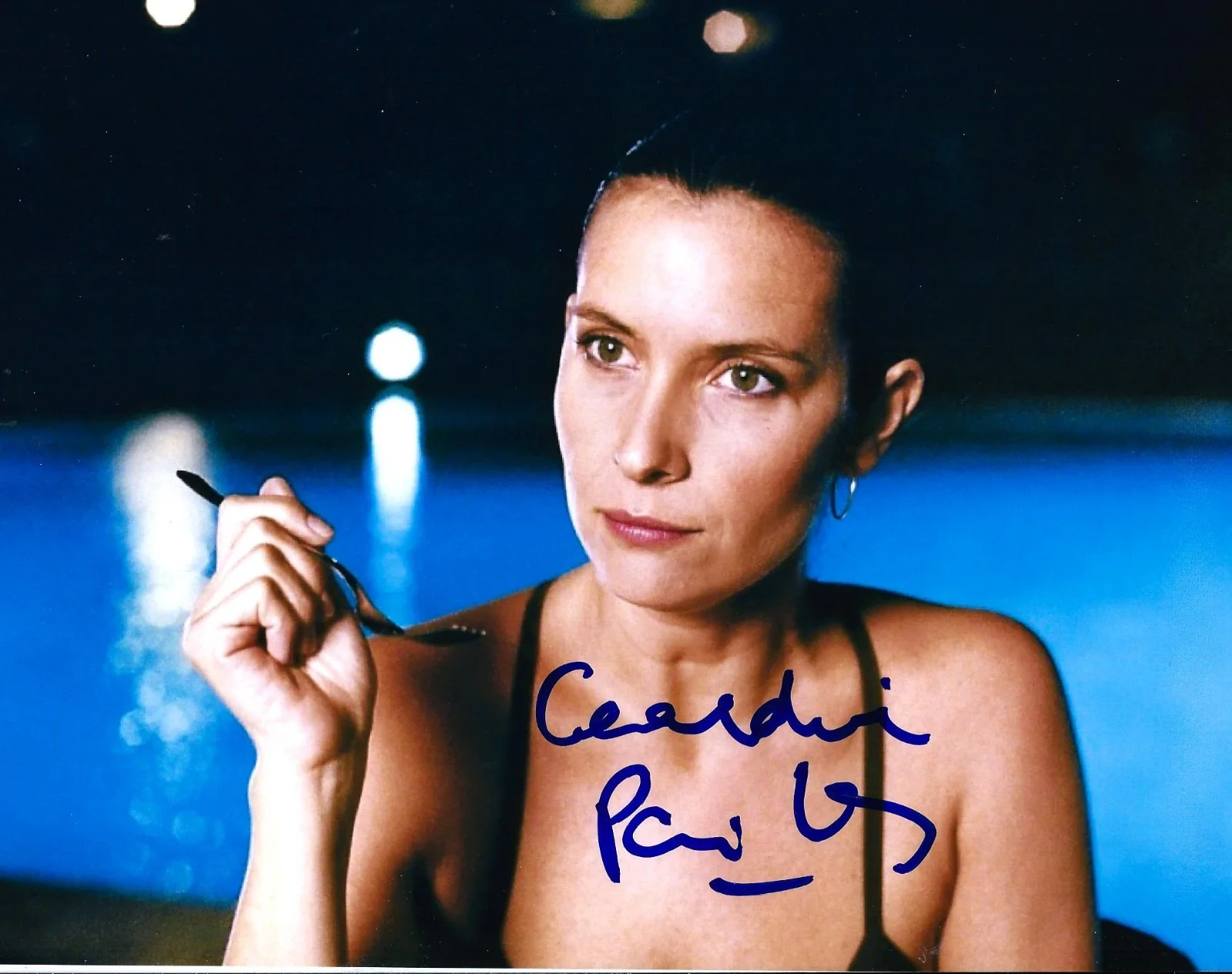 Geraldine Pailhas — Geraldine Pailhas signed 8x10 photo In Person Proof - Don Juan, Jeune & Jolie