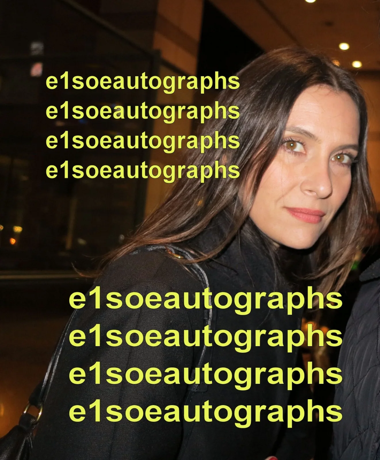 Geraldine Pailhas — Geraldine Pailhas signed 8x10 photo In Person Proof - Don Juan, Jeune & Jolie, изображение 2