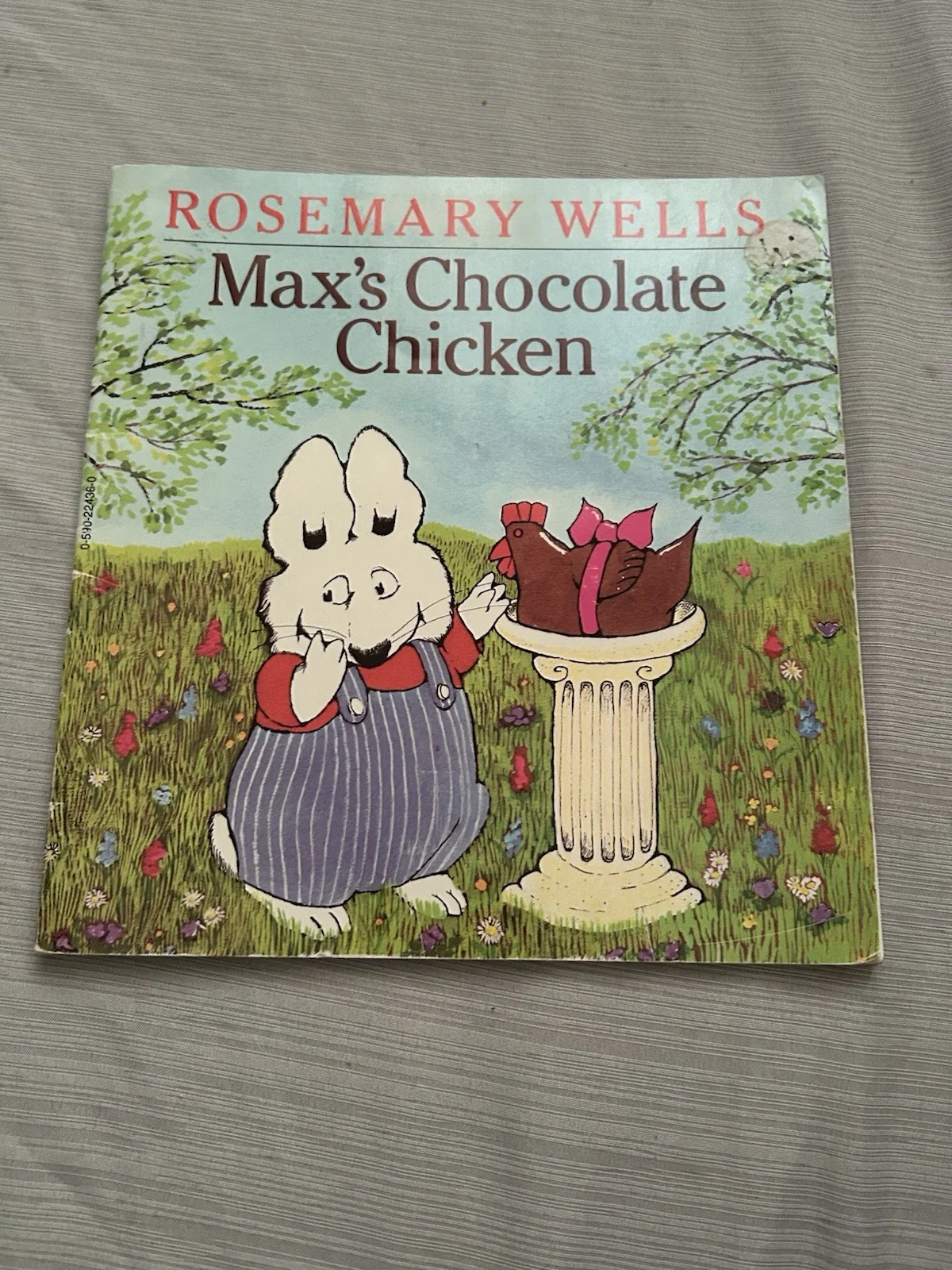 Rosemary Wells Signed Autographed Max’s Chocolate Chicken Book Max & Ruby READ, image 2