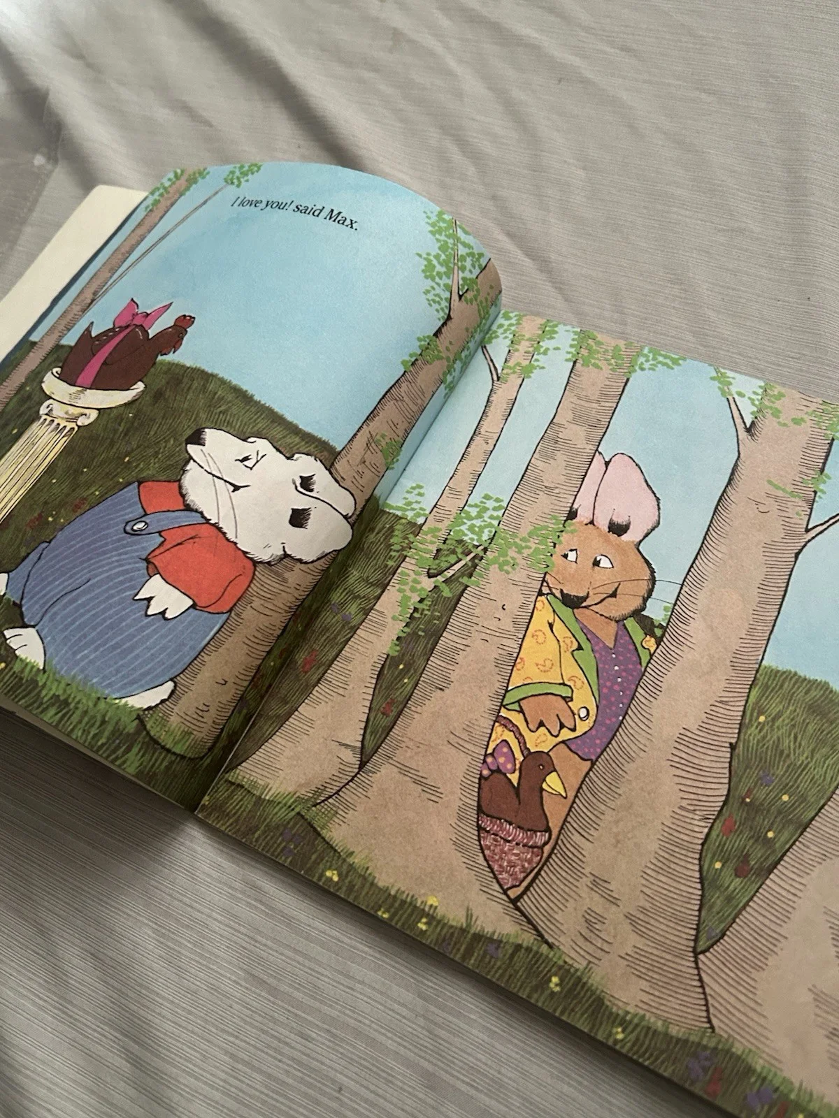 Rosemary Wells Signed Autographed Max’s Chocolate Chicken Book Max & Ruby READ, image 5