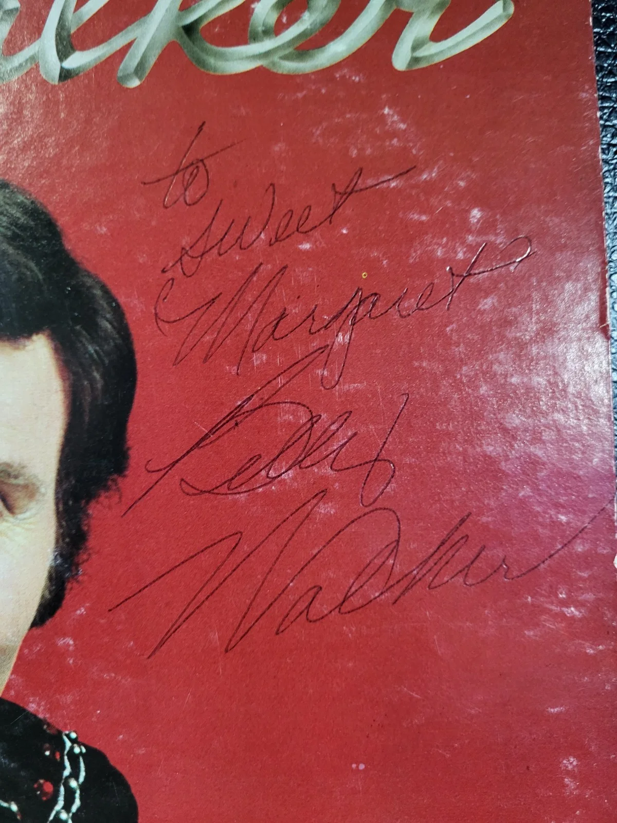 Billy Walker ** signed ** Lovin Things Album Cover/LP/Vinyl Record Caprice Rare, изображение 2