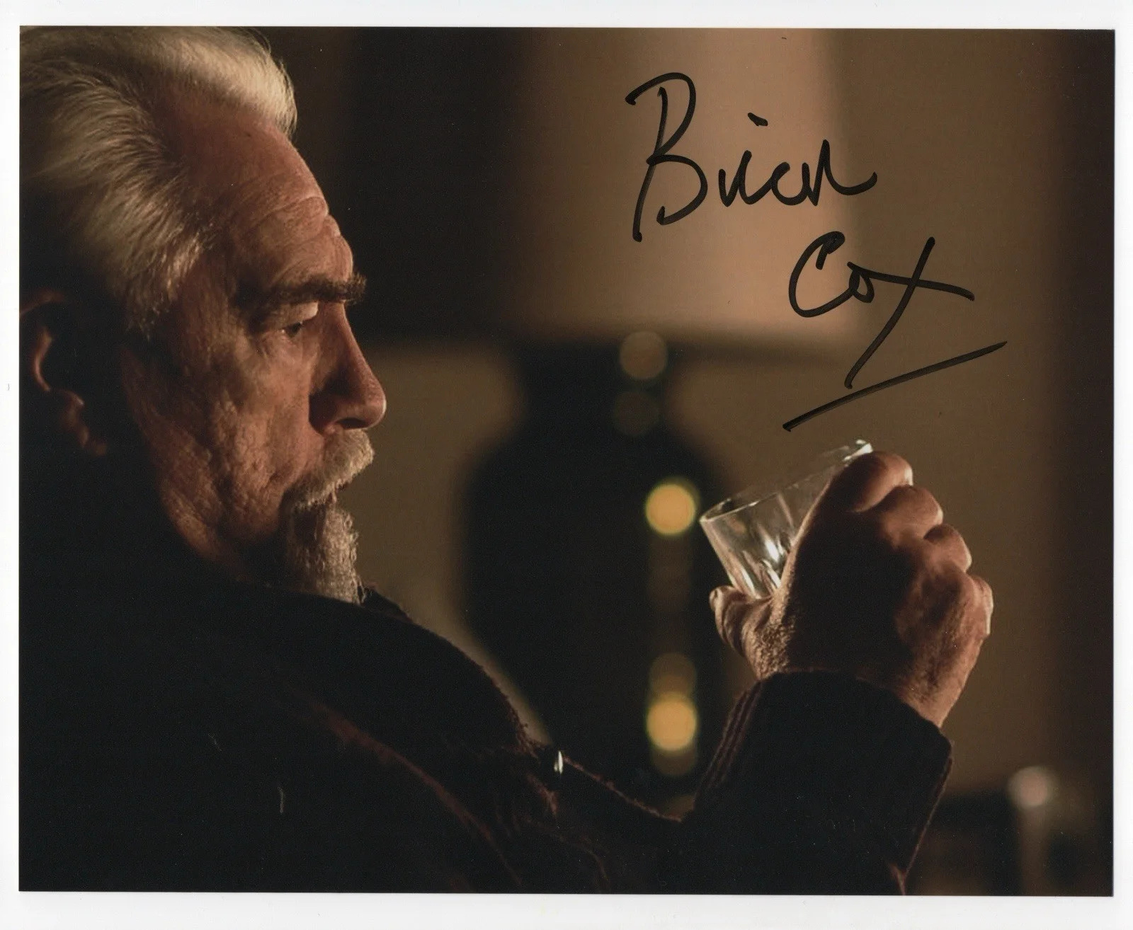 Brian Cox — Brian Cox signed autograph 8x10 Photo No COA Pass BAS PSA JSA Logan Succession
