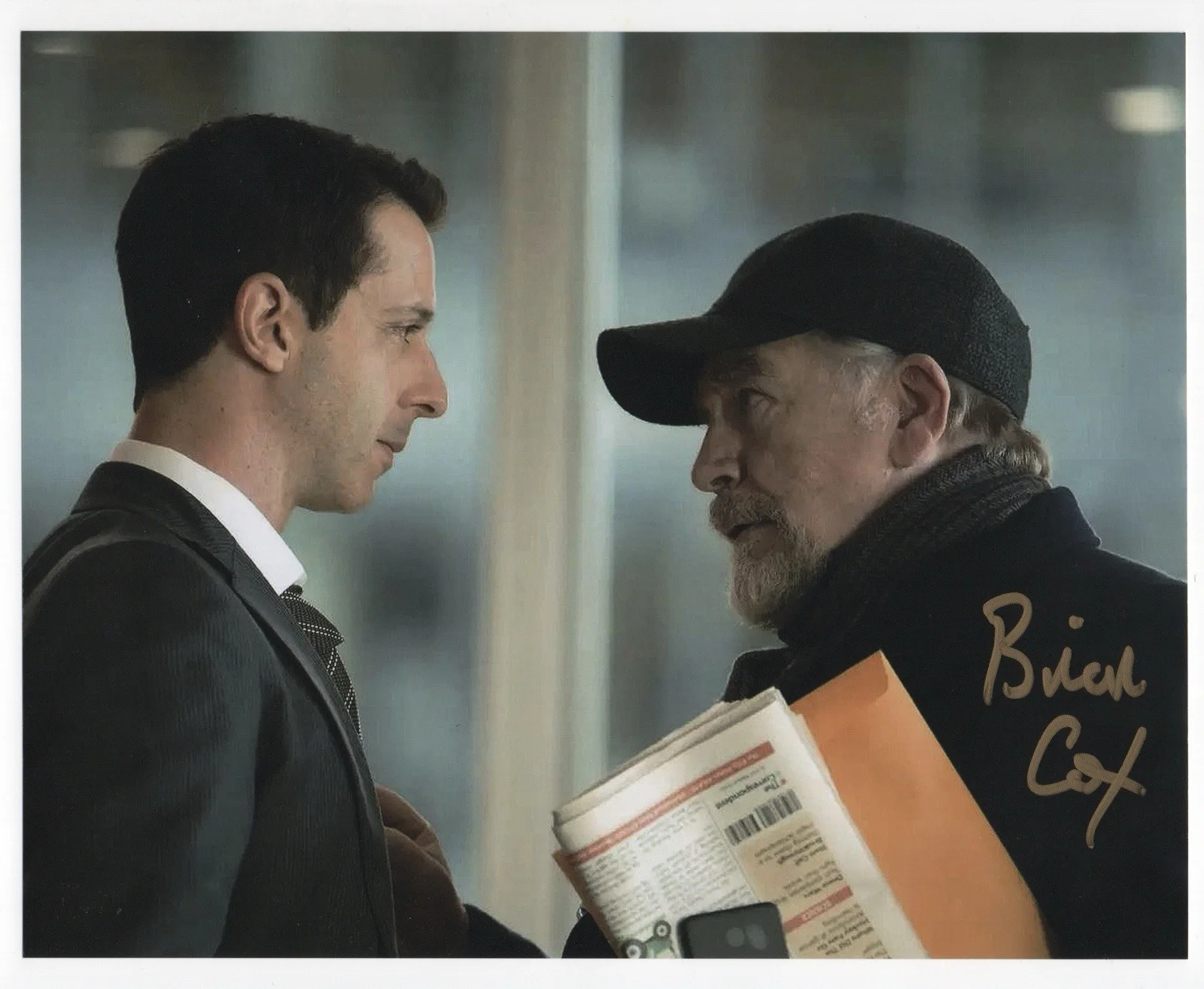 Brian Cox — Brian Cox signed autograph 8x10 Photo No COA Pass BAS PSA JSA Logan Succession