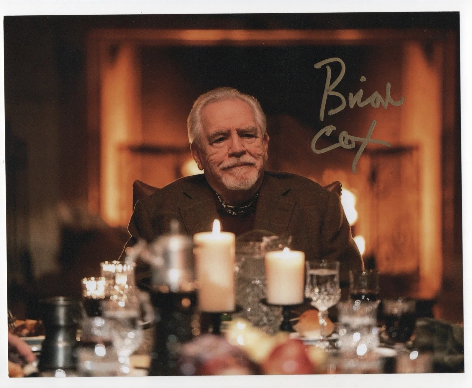 Brian Cox — Brian Cox signed autograph 8x10 Photo No COA Pass BAS PSA JSA Logan Succession