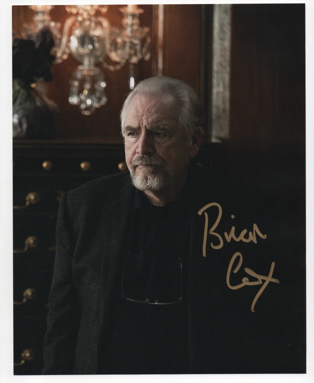 Brian Cox — Brian Cox signed autograph 8x10 Photo No COA Pass BAS PSA JSA Logan Succession