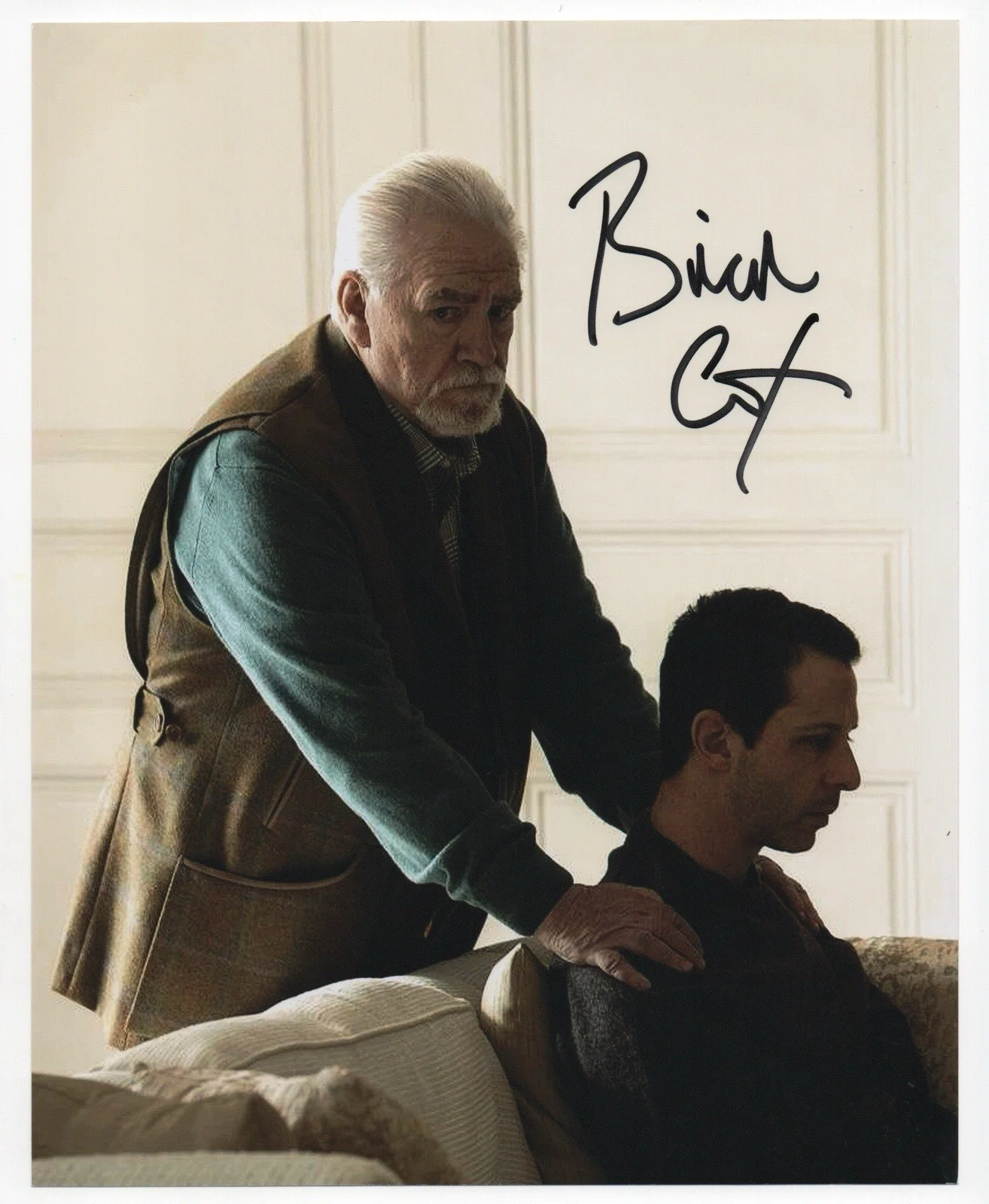 Brian Cox — Brian Cox signed autograph 8x10 Photo No COA Pass BAS PSA JSA Logan Succession