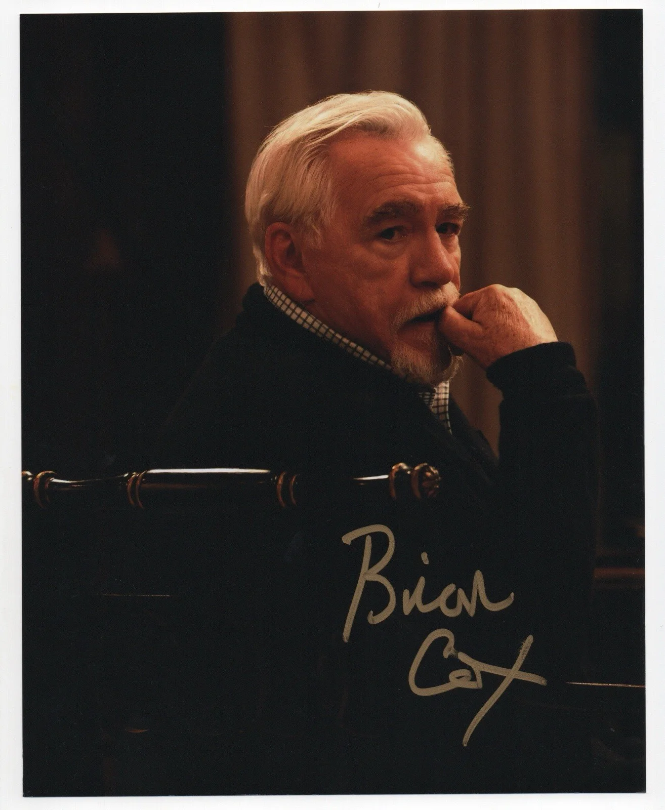 Brian Cox — Brian Cox signed autograph 8x10 Photo No COA Pass BAS PSA JSA Logan Succession