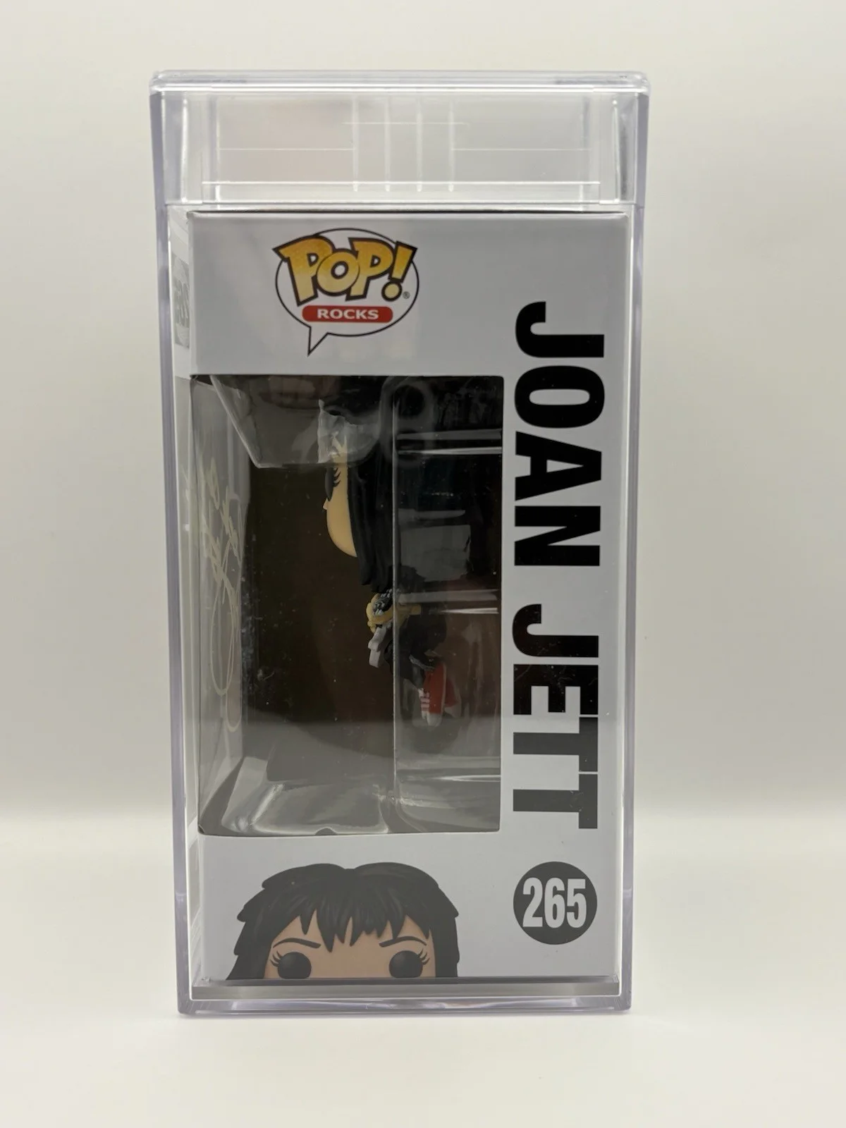 Joan Jett Signed Autographed Funko POP! Rocks Figure #265 PSA Encapsulated COA!, изображение 2