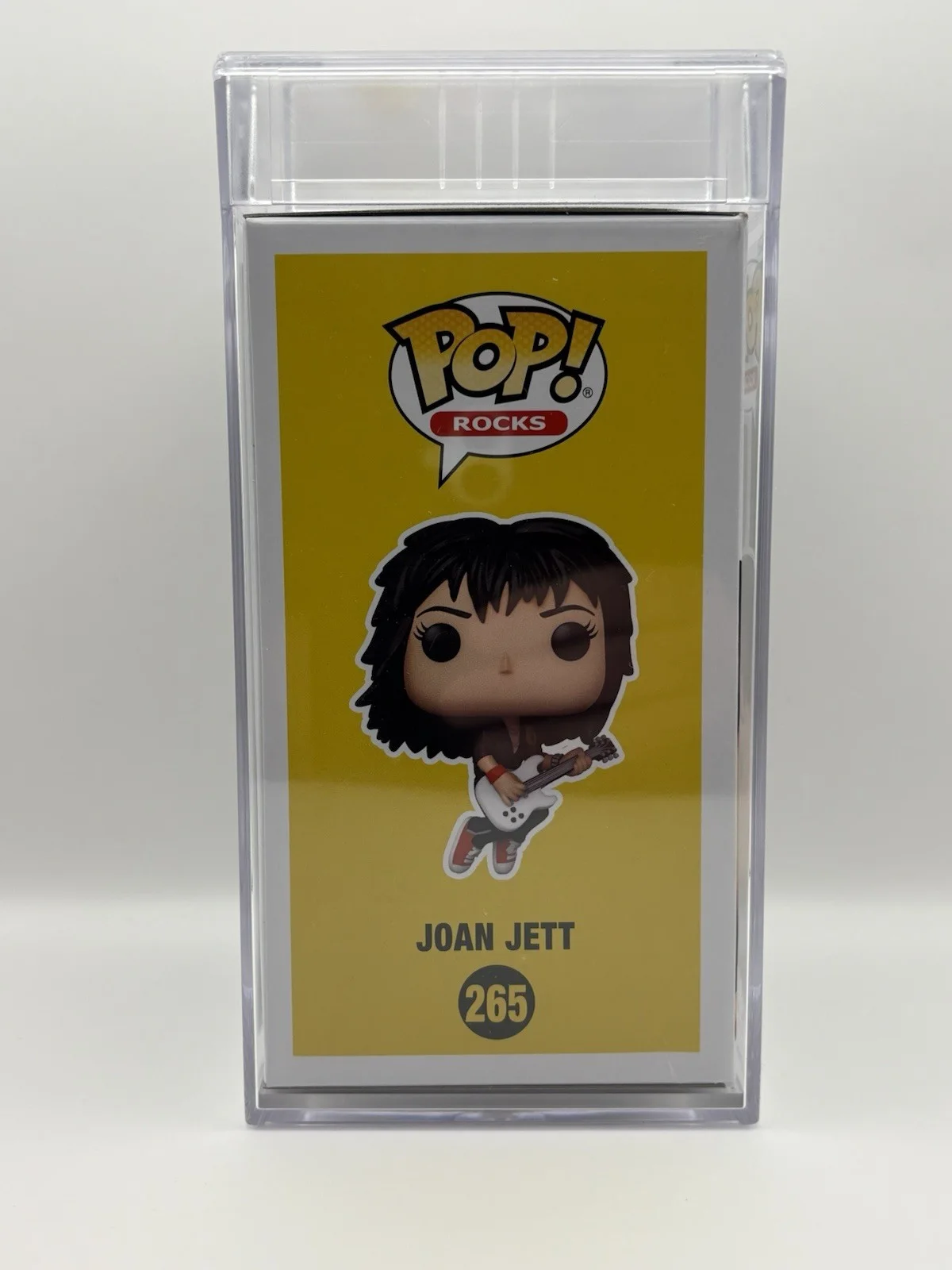 Joan Jett Signed Autographed Funko POP! Rocks Figure #265 PSA Encapsulated COA!, изображение 4