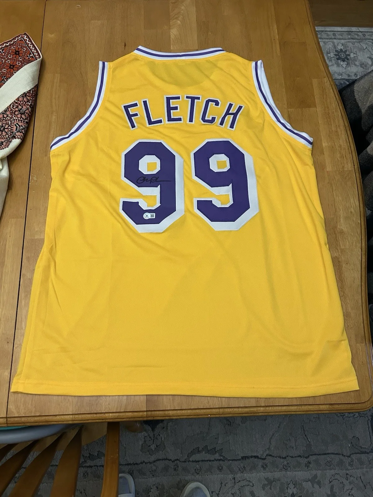 Autographed Chevy Chase Fletch Jersey Signed Auto Beckett Authentic Los Angeles, изображение 2
