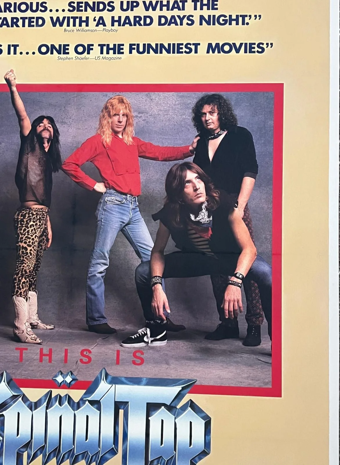 Spinal Tap Original US 1 Sheet Film Poster LINEN BACKED 1984 27X41", image 2