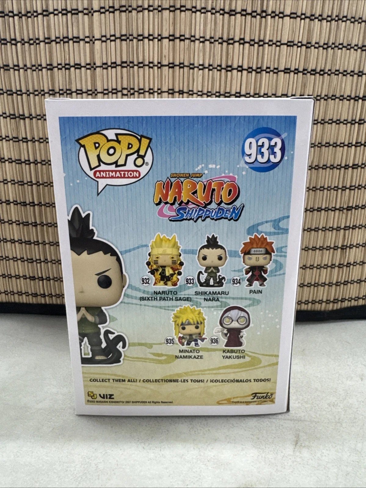 TOM GIBIS — Funko POP Shikamaru 933 signed by Tom Gibis with Quote W/PROTECTOR) Naruto, image 4