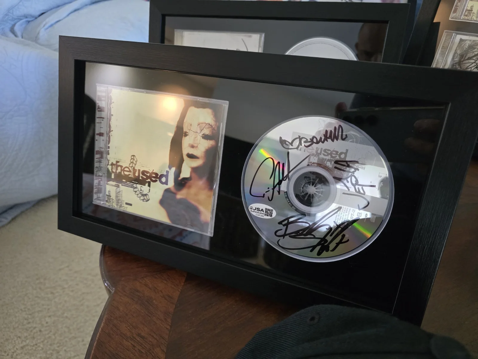 The Used Signed Autographed Original Band Members Self-Titled In Love And Death, изображение 5