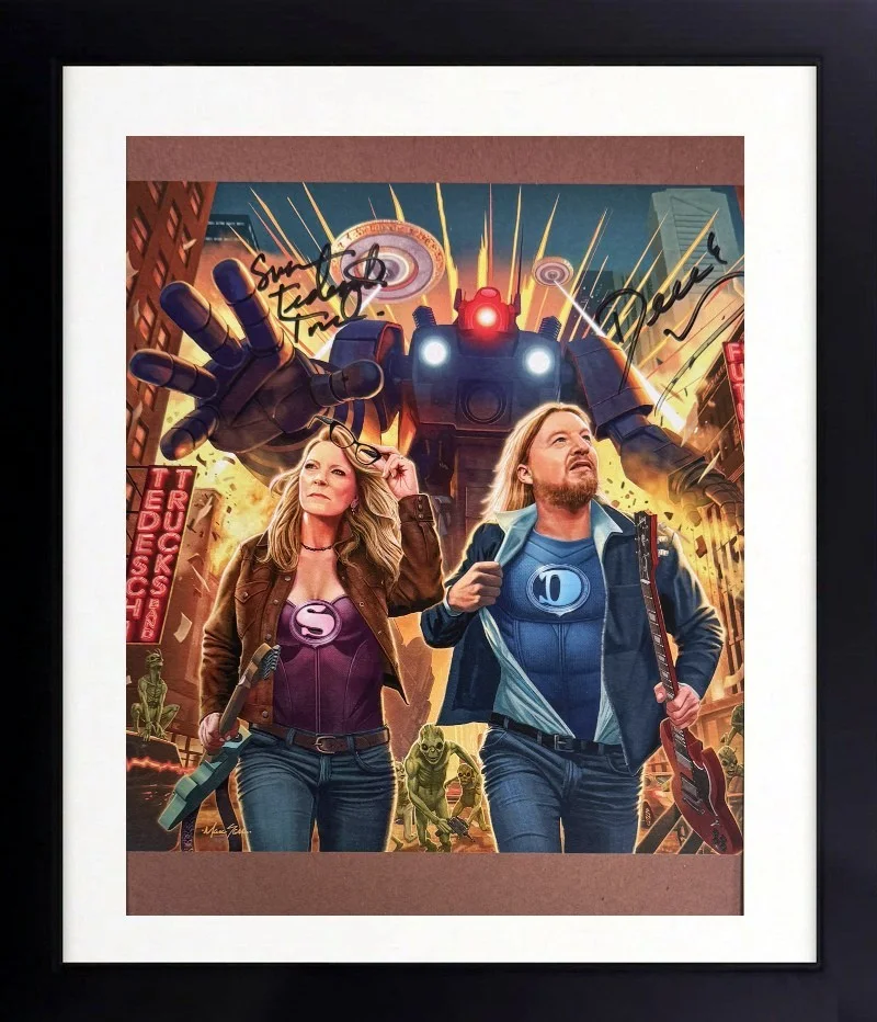 Tedeschi Trucks signed 2026 Future Soul 8x8 Art Insert Framed w/ Record/LP - COA, image 2