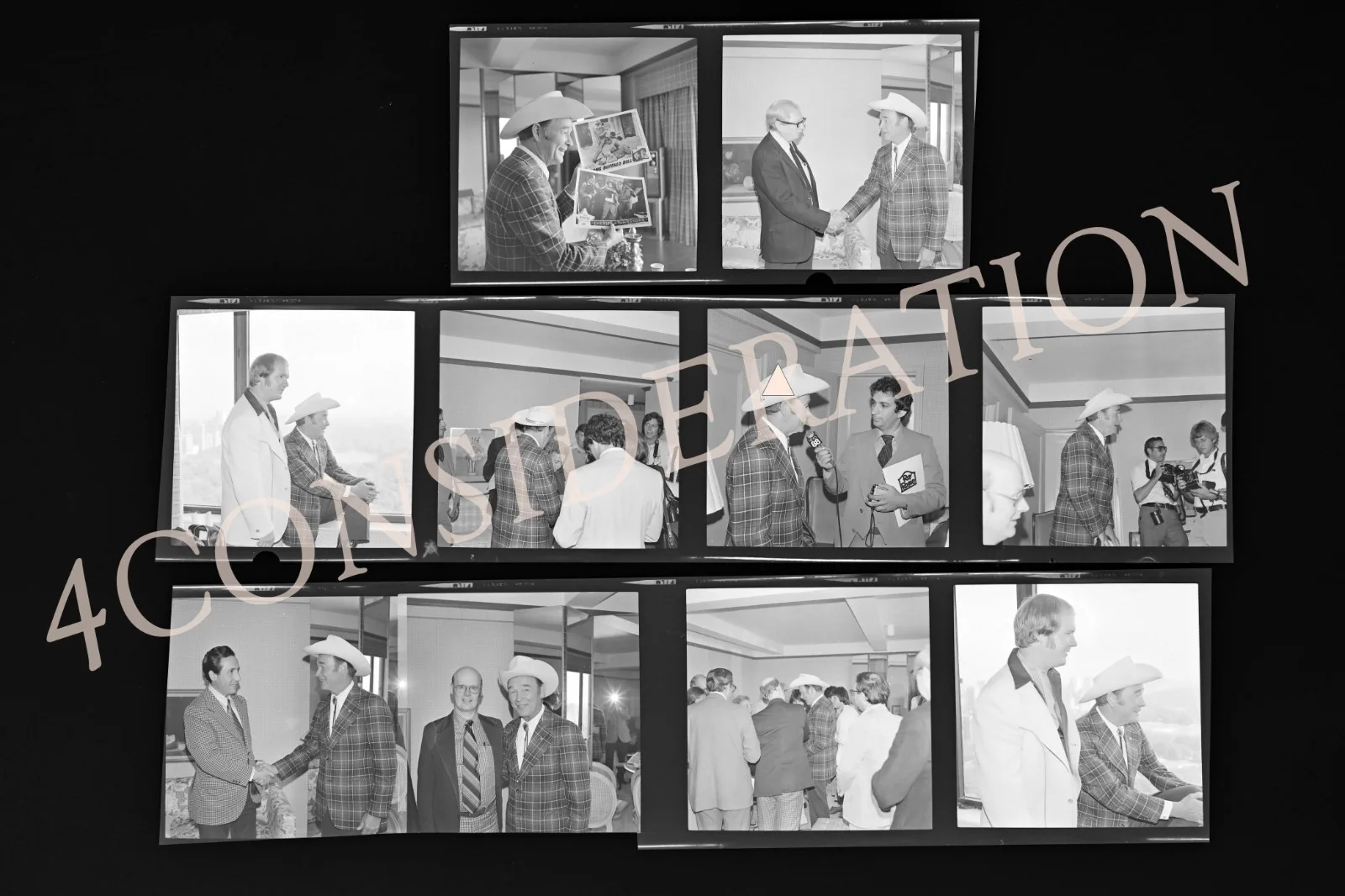 10 Roy Rogers 2 1/4" Negatives Press Photos Cowboy Star Lot OOAK Photos!, изображение 4