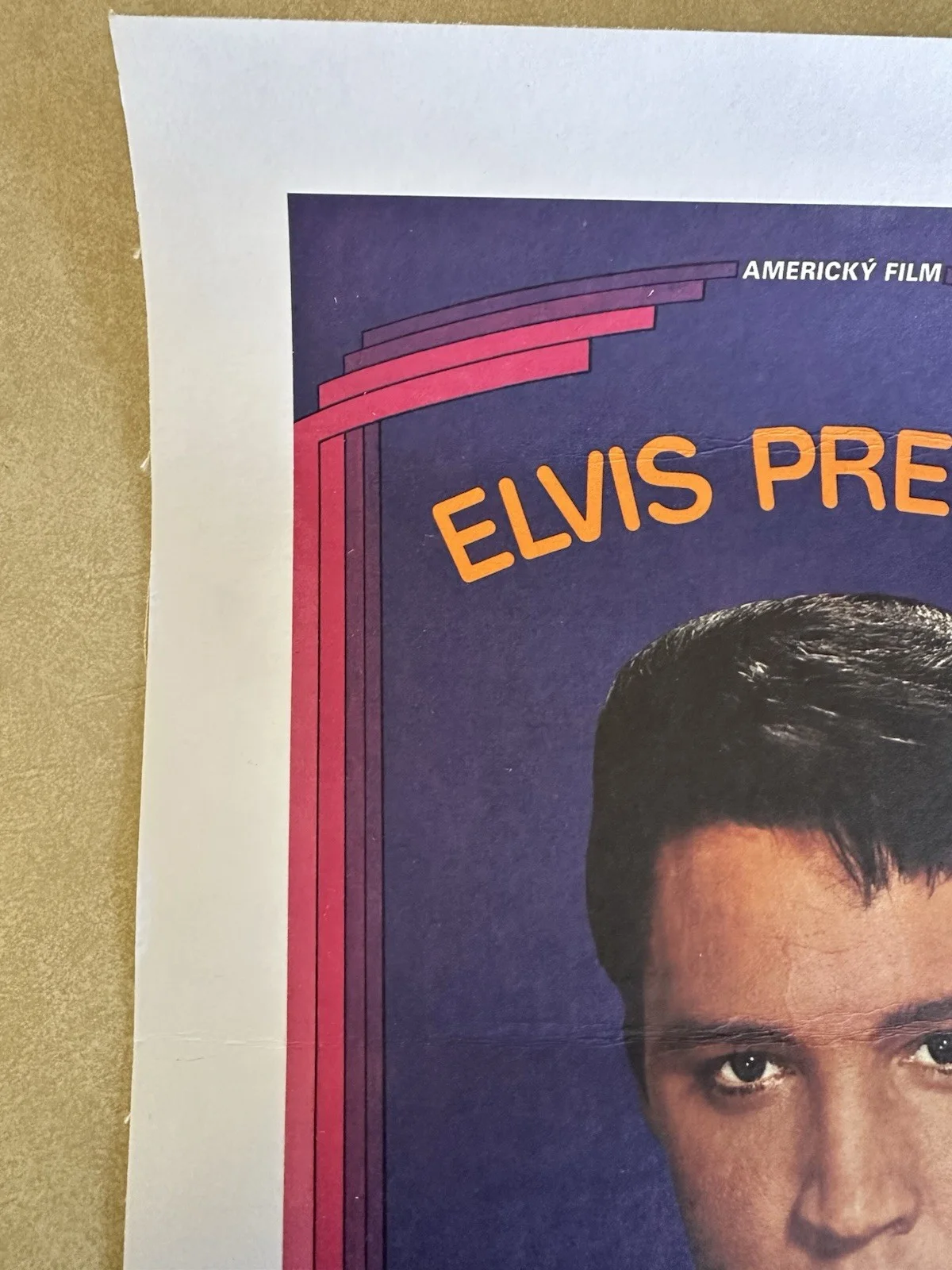 John Carpenter — John Carpenter Signed Elvis 1979 Czech Movie Poster Authenticated, image 5
