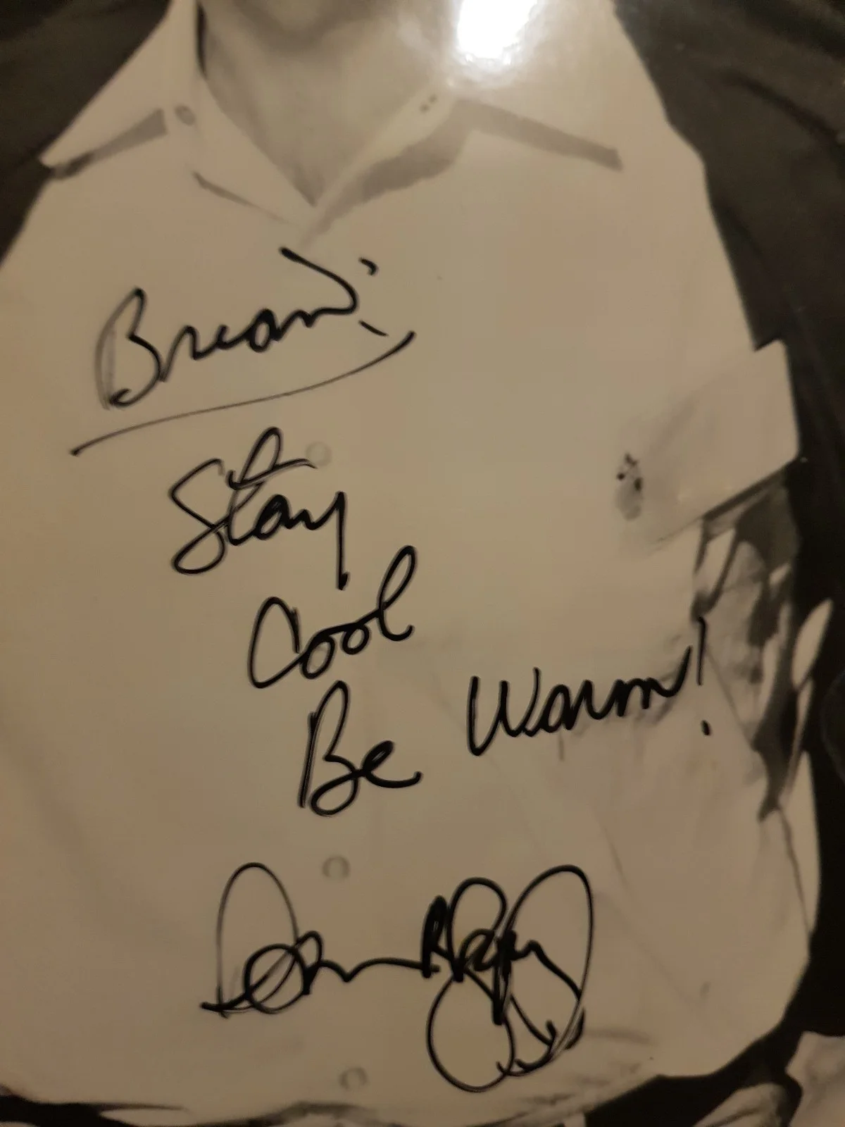 Dan Aykroyd Autograph from My Stepmother Is An Alien Genuine., image 2